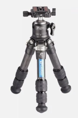 Leofoto Ranger LS-223C Carbon Fibre Mini Compact Tripod + LH-25 Ballhead (UK)NEW - Image 1 of 4