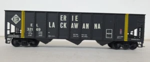 HO Scale Roundhouse RTR 40' 3 Bay Hopper Erie Lackawanna Kadee's #32169 mit Box - Bild 1 von 7