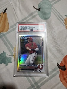 2021 Bowman Draft - Chrome Refractor #BDC-9 Christian Encarnacion-Strand (RC) - Picture 1 of 1