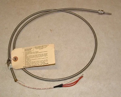 Detector de temperatura de resistencia Barber Coleman 100 ohmios RTD P731-33000-48-6-0 Foto 1 de 4