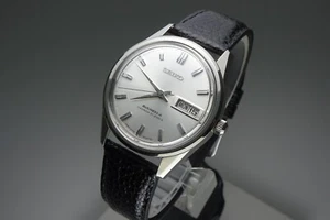 Reparado Vintage 1967 JAPÓN SEIKO BUSINESS-A WEEKDATER 8306/46-8020 27J Automático. - Imagen 1 de 13