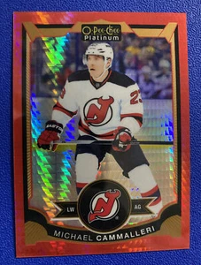 2015-16 OPC Platinum RED PRISM #26 MICHAEL CAMMALLERI Devils /149 MT - Picture 1 of 2