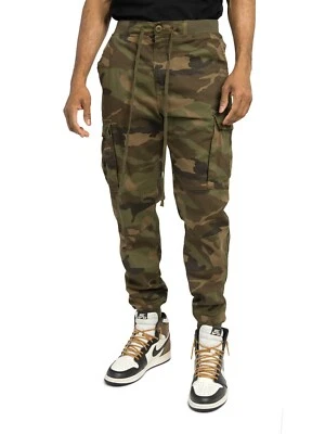 Calça jogger Victorious masculina utilitária com cordão carga JG3024EY pequena ~ 5XL - Imagem 1 de 2