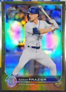 2022 Topps Chrome Ben Baller Adam Frazier Gold Refractor /50  #47
