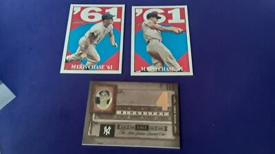 2010 Topps 罗杰 Maris '61 WAL MART 2 6 8+ 2005 年 PLAYOFF RELIC BIOGRAPHY 4 — 第 1/2 张图片