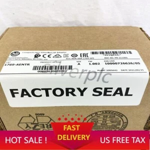 Allen Bradley 1769-AENTR SER A Compactlogix Ethernet/IP Adapter New Sealed - Imagen 1 de 2