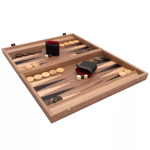 Set torneo backgammon noce e acero edizione premium - Foto 1 di 7
