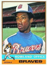 1976 Topps Baseball #256 Rowland Office