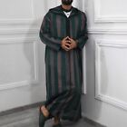 Mannlich Herrengewand Kleidung Muslim Dubai Fruhling Gestreift Islamisch Jubba