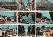 Cartolina Teramo Vedute varie 1964