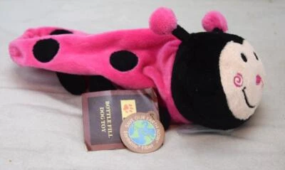 Bottle Fill Dog Toy Pink Lady Bug NWT New With Tag - Image 1 of 2