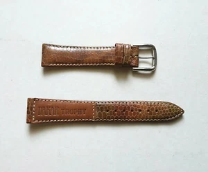 Milton&Brooks Cinturino Strap in Pelle marrone "Dakar Trophy" - mm 16 - Imagen 1 de 3