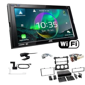 JVC Autoradio WiFi Apple CarPlay Android Auto für Nissan 370 Z ab 2009 schwarz - Bild 1 von 7