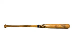 Mike Piazza New York Mets GAME USED and SIGNED Rawlings Bat - Picture 1 of 3