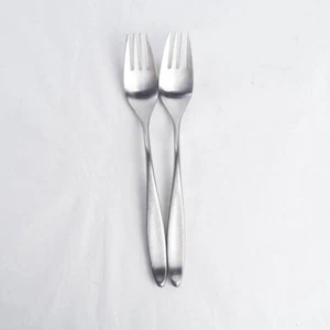 Lauffer Design 2 Norwegen Schlepptau Edelstahl Abendessen Gabeln Besteck Silberbesteck - Bild 1 von 4