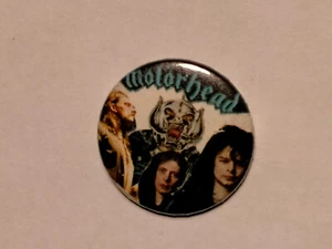 Motorhead music button vintage metal hardrock SMALL BUTTON rock 6 - Imagen 1 de 1