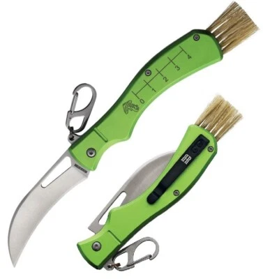 Cuchillo Plegable Rough Ryder Mushroom Hunter 3" Hoja Inoxidable Mango Aluminio Foto 1 de 3