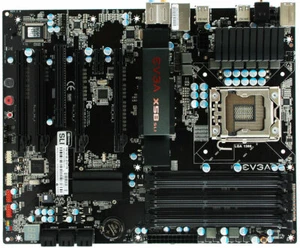 Mainboard EVGA X58 SLI 141-BL-E757-RX LGA1366 Motherboard + IO shield -For Parts - Picture 1 of 1