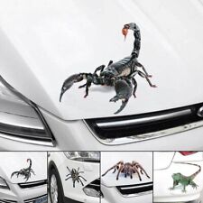 3D New Truck Hood Decal Window Car Sticker Scorpion Spider Crawling Auto Decor