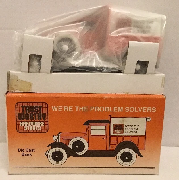 Ford Model A Pick Up 1929 (camión) banco de monedas 1992 ERTL CONFIABLE NUEVO EN CAJA Foto 1 de 4