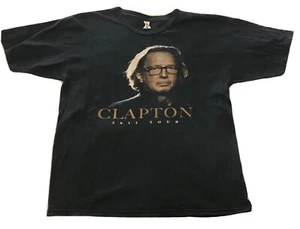 ERIC CLAPTON 2011 TOUR concert Black T-SHIRT, Size  LARGE - Bild 1 von 2