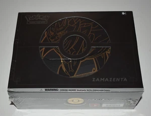 Pokémon TCG Sword & Shield Elite Trainer Box Plus Zamazenta Card Game - SEALED - Picture 1 of 9