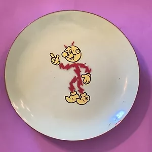 Seltene Reddy Kilowatt emaillierte Kupferplatte 6" Schale Küche Vintage von 1926 - Bild 1 von 4