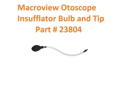 Bombilla y punta de insuflación Welch Allyn 23804 solo para otoscopios MacroView Foto 1 de 3