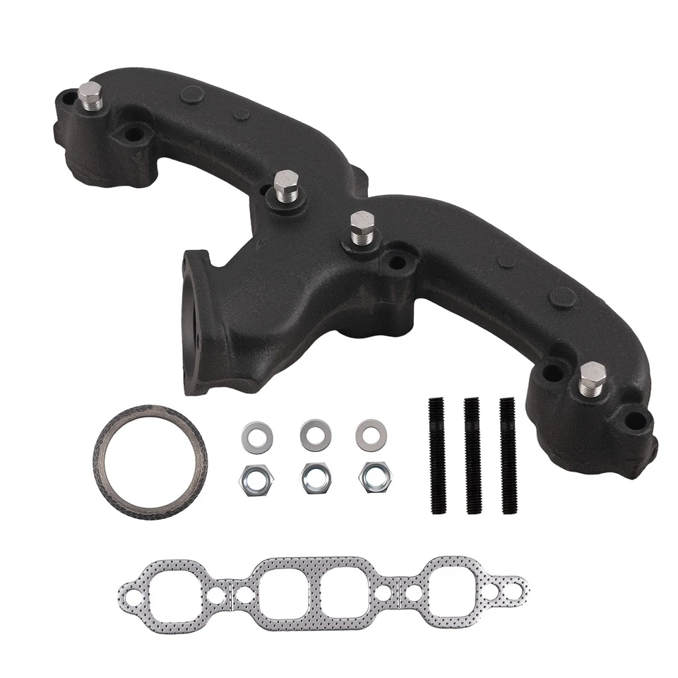 Conjunto de colector de escape derecho para camioneta GMC C15/C25/C35 V8 5,0 L 1969-72 674-199 Foto 1 de 4