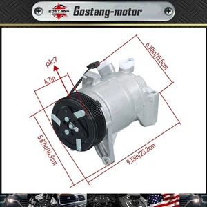 AC A/C Compressor W/Clutch For 2009-2015 Nissan Murano Quest 3.5L V6 TEM275719 - Picture 1 of 13