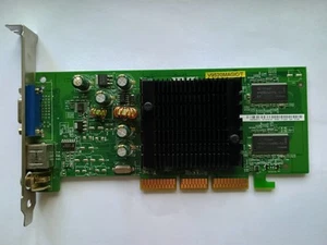 VINTAGE ASUS V9520 MAGIC/T AGP 128 MB VGA - Picture 1 of 6
