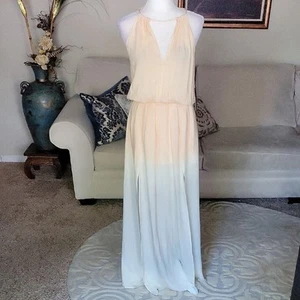 Maxi Vestido Halter Sin Mangas Lulu's Talla M - Imagen 1 de 12
