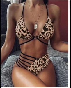animal print bikini set - Picture 1 of 4