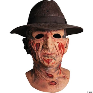 Deluxe Freddy Mask With Hat - Trick Or Treat - Picture 1 of 3
