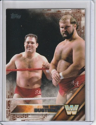 2016 Topps WWE #56 The Brain Busters Legends Bronze Parallel Wrestling Card - Image 1 of 2