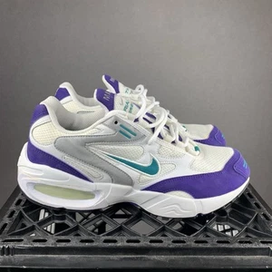 Scarpe da ginnastica Air Max Triax vintage anni 90 bianco profondo smeraldo-uva ghiaccio donna 9 - Foto 1 di 12