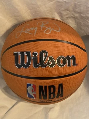 Larry Bird Autographed Wilson Basketball PSA COA - Image 1 of 4