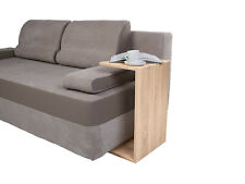 Sofa, bed side table in oak sonoma or oak wotan colours, small and functional !