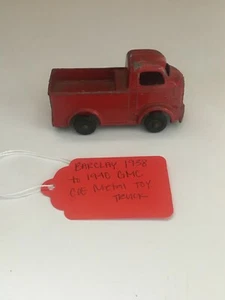 Barclay 1938-1940 GMC COE Metal Toy Truck Red - Picture 1 of 5