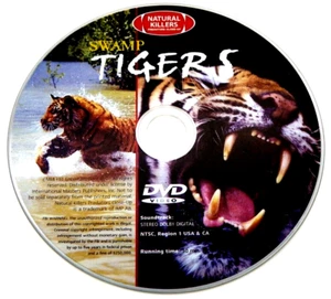 Natural Killers Documentary DVD Movie: Swamp Tigers 2001 Region 1 Disc Only - Bild 1 von 1