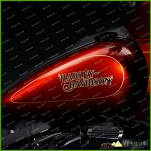 Kit de calcomanías calcomanías de tanque de combustible de gasolina EL DIABLO Low Rider Harley Davidson 1938 1978 - Imagen 1 de 11