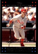 2007 Topps Baseball Aaron Rowand . Philadelphia Phillies #110