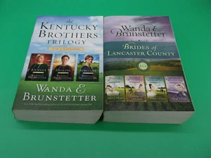 Kentucky Brothers and Brides Complete Series Amish Paperback Brunstetter Lot - Picture 1 of 5