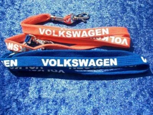 + VOLKSWAGEN VW Schlüsselband Set, ROT und BLAU originell (2 Bänder) - Bild 1 von 1