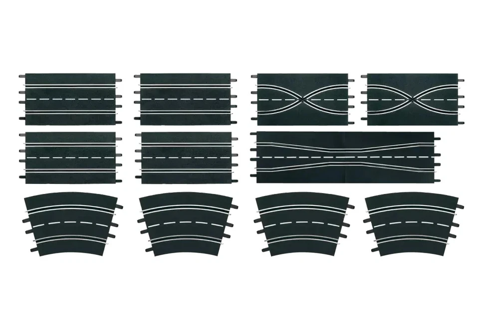 Juego de extensión Carrera Digital/Evolution 3 pistas 1/24 y 1/32 coche ranura 26956 Foto 1 de 1