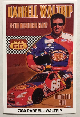 Darrell Waltrip Original NASCAR STARLINE Mini Poster approx. 3x5 Inches 7030 Cover