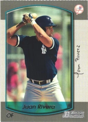 Bowman #268 2000 Juan Rivera Yankees de Nueva York  Foto 1 de 2