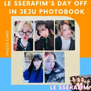 LE SSERAFIM LE SSERAFIM' S DAY OFF IN JEJU PHOTOBOOK Photo card - Picture 1 of 25