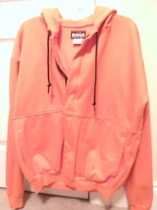 Bulwark Protective Apparel, Flame Retardant Bright Orange Hoodie "medium" - Picture 1 of 6