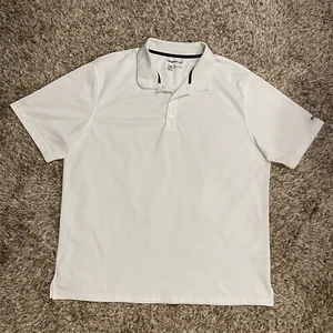 Camisa polo de golf Reebok para hombre 3XL rendimiento absorbente blanco liso atlético - Imagen 1 de 8